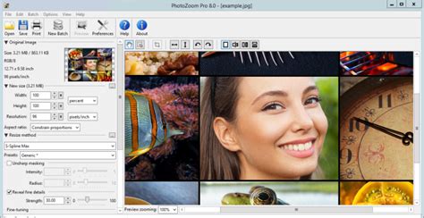 Free access of the moveable Benvista Photozoom Pro 8.0